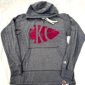 Kansas City Chiefs grey hoodie